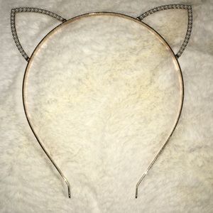 Metal Cat Headband in Perfect Condition